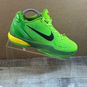 Nike Kobe 6 Protro Grinch 2021 Boys  Size 5.5Y Basketball Shoes Sneakers